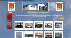 Desktop Screenshot of buergerhaus-budberg.de